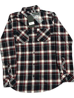 NWT Distorted People Flannel Men’s S